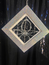 Small White frame with White Spider