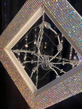 Small White frame with White Spider