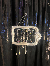 Small Rectangle frame, Love Love & hearts