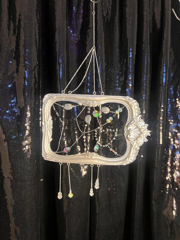 Small Rectangle frame, Love Love & hearts