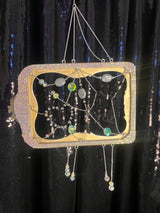 Small Rectangle frame, Love Love & hearts