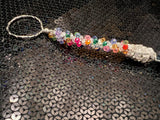 small rainbow silver wand