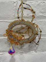 gold oval knicks spider