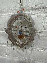 silver oval knicks spider