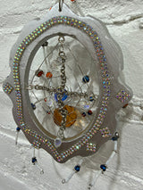 silver oval knicks spider