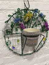 large disco planter