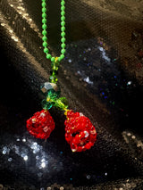 flower bag charm