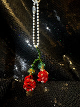 flower bag charm